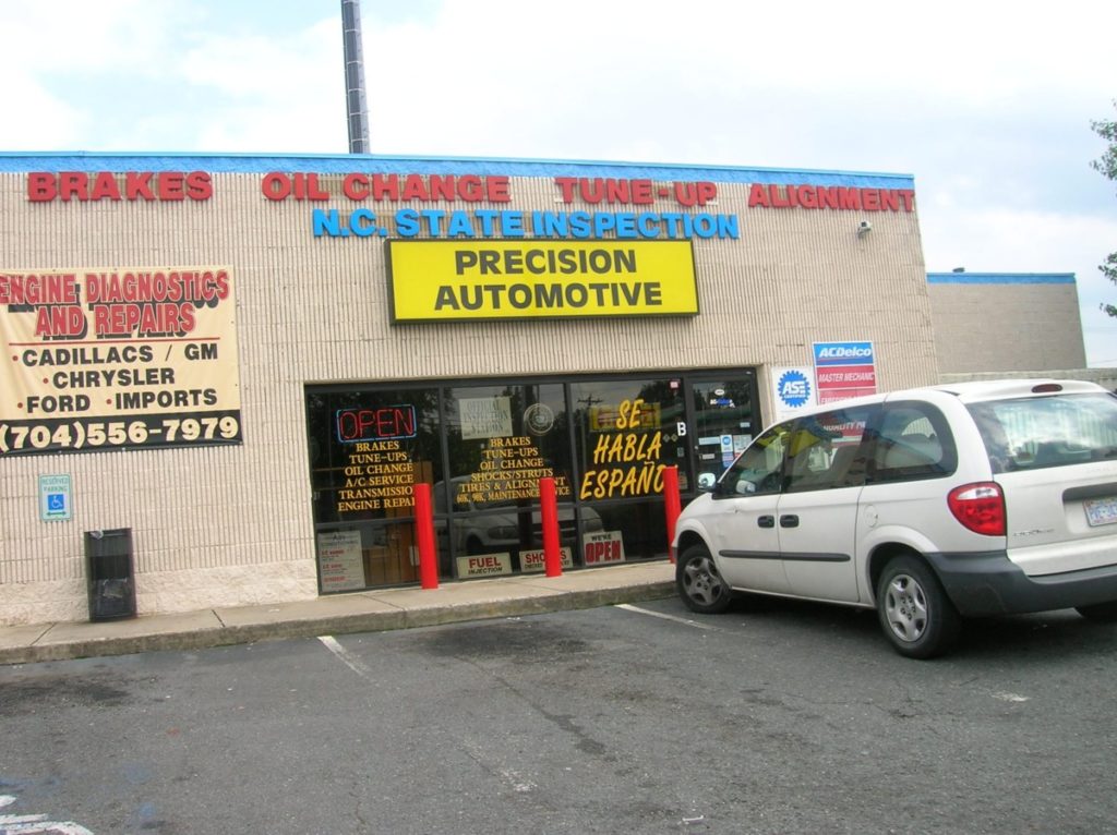 Auto Repair & Maintenance Services in Charlotte, NC - Storefront 1024x766